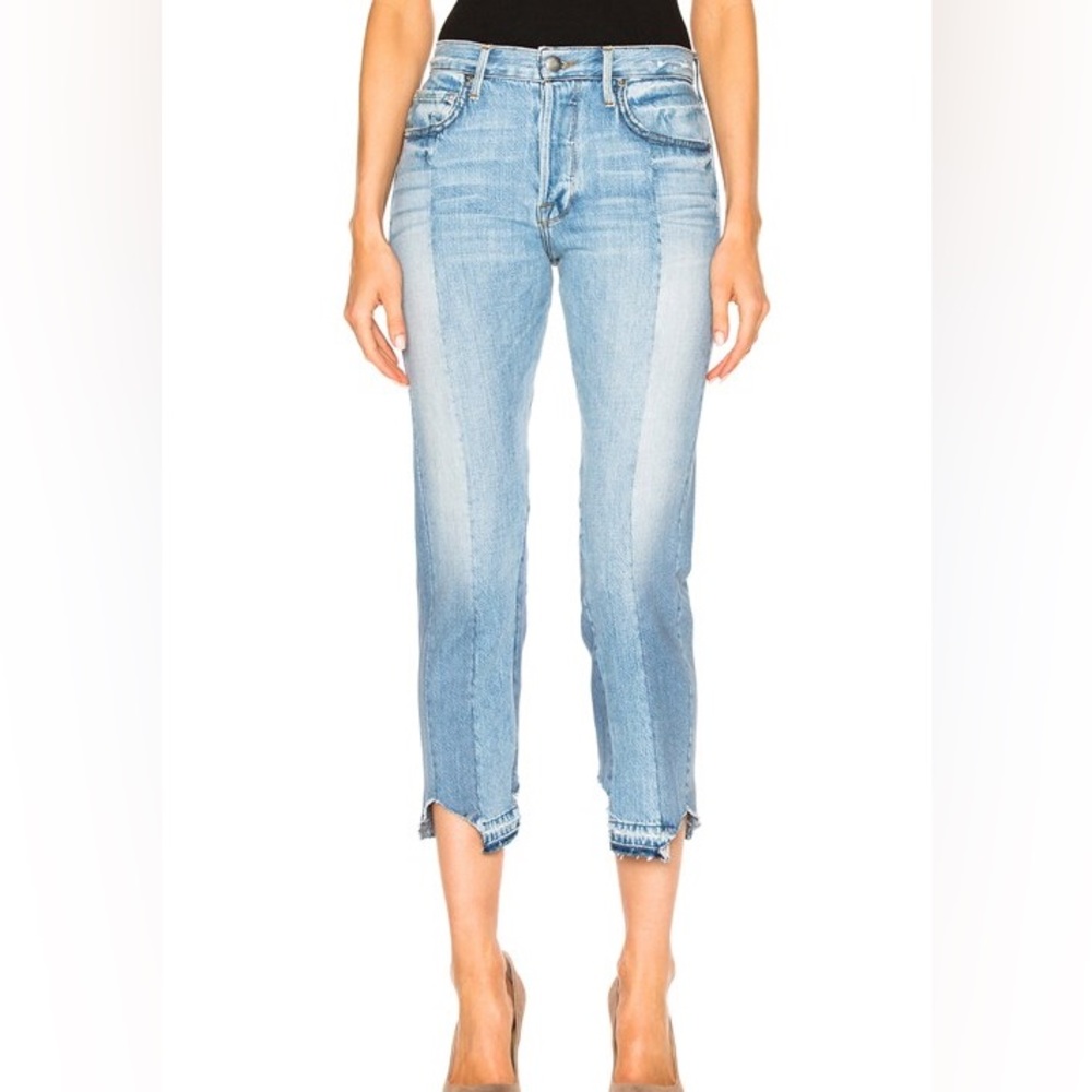 FRAME Nouveau Le Mix straight jeans